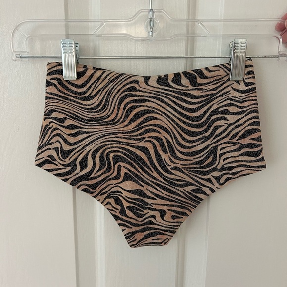 L*Space Animal Print Portia Metallic Bottoms - Picture 3 of 5